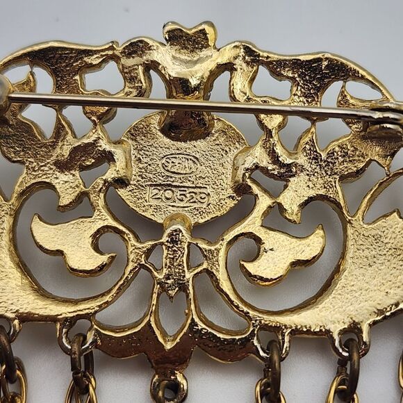 Vintage Sphinx Edwardian Style Brooch - Picture 4 of 4